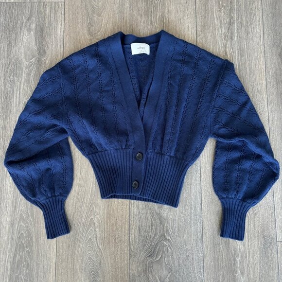 Aritzia Wilfred Plunge Front Cardigan - Picture 2 of 5